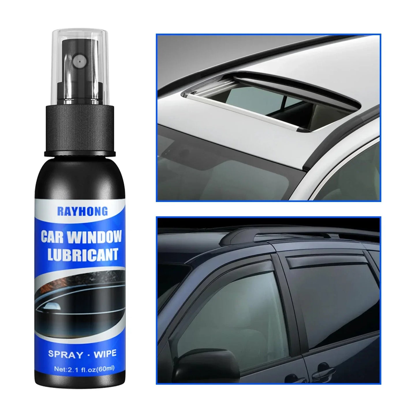 60ml Car Window & Door Rubber Lubricant | Softening Maintenance for Noise-Free Operation