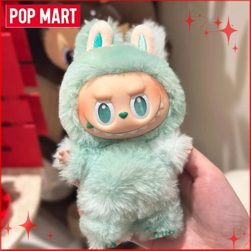 Genuine POP MART Labubu Vinyl Plush Pendant — Macarons “Have A Seat” & Coca Cola Series Blind Box Toys V1-V3