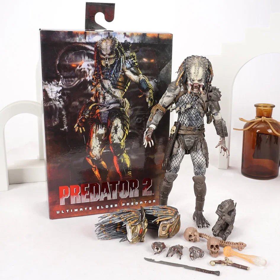 NECA Predator Jungle Hunter vs Alien Eggs Action Figure – 7 Inch Classic Movie PVC Collectible Model Toy