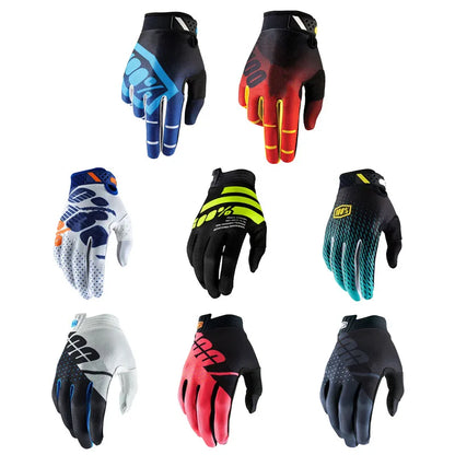 JET Full-Finger MTB Cycling Gloves - Breathable Touchscreen Motocross, BMX & Mountain Bike Riding Gloves