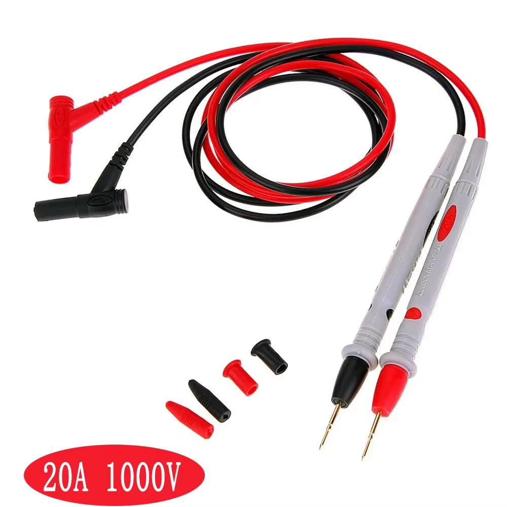 1000V 20A Universal Digital Multimeter Test Leads - 10A Probe Wires with Pen Tip for Multimeter Testing