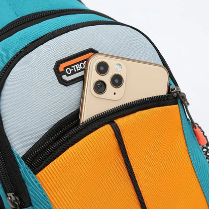 Fashion Chest Bag - Multifunctional Chest Bag for Men and Women, Wearable as One Shoulder or Two Shoulder Crossbody Backpack