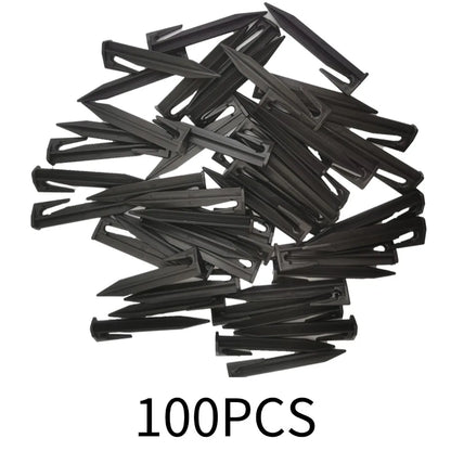 Robotic Lawn Mower Ground Pegs - 50/100PCS Boundary Cable Fixing Spikes for Garden Lawns
