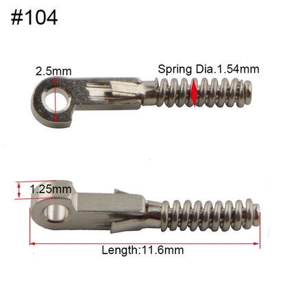 100pcs Glasses Spring Insert Hinges – Eyeglasses Repair & Replacement Accessories