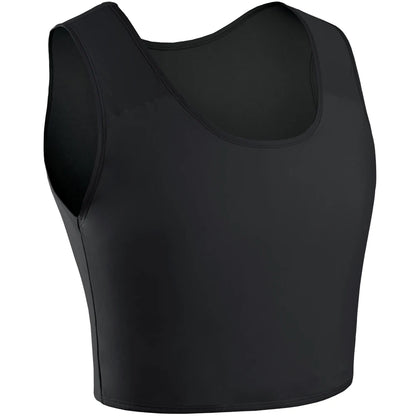 XUJI Transgender FTM Half Chest Binder – Breathable Tomboy Chest Compression for Comfort