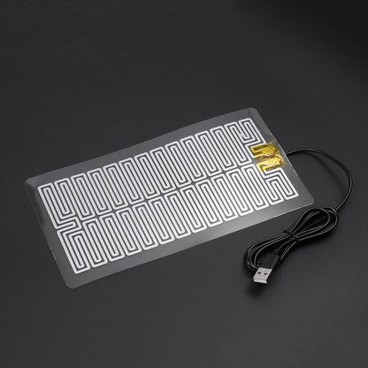 USB 5V Heating Pad - Plug & Play Warm Plate Heater for Mouse Pad & Shoes