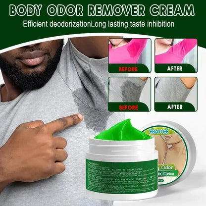 Underarm Odor Control Cream - Antiperspirant Deodorant for Sweat & Body Odor Protection with Fresh Scent