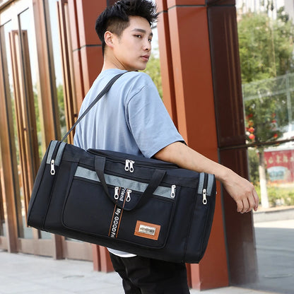 Nylon Travel Duffel Bag for Women & Men – Large Capacity Carry-On, Weekender, Gym & Overnight Sport Tote