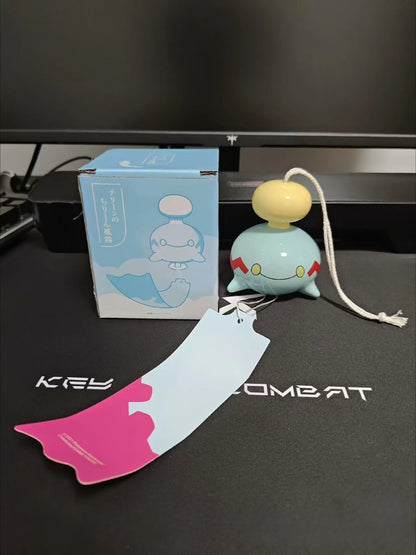 Anime Pokémon Chimecho Figure – Ceramic Wind Bell Pendant, Cute Home & Bedroom Decoration, Children’s Christmas & Birthday Gift
