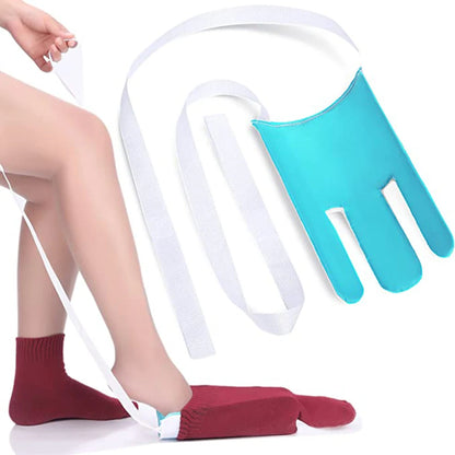 No Bending Sock Aid Device - Seniors, Disabled, and Pregnant Sock Helper Tool