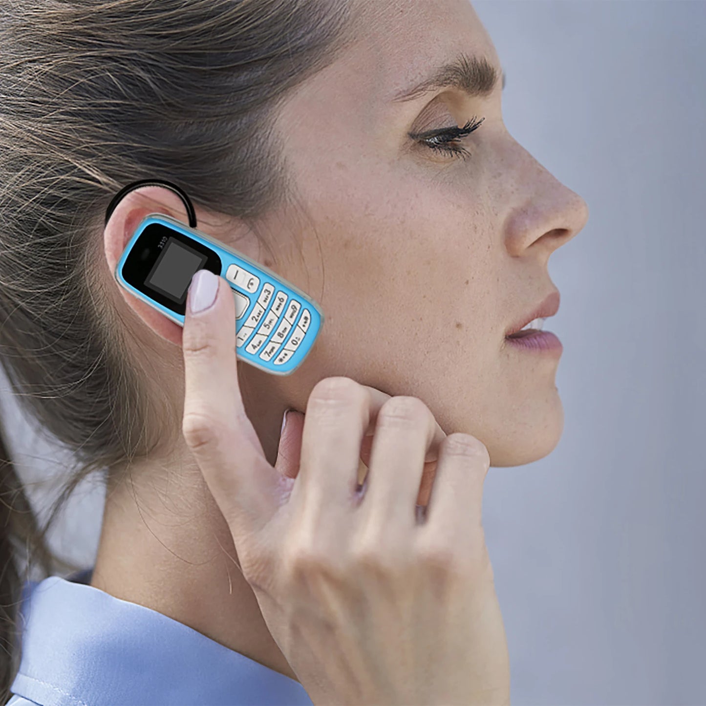 MKTEL 3310 Mini Feature Phone – Dual SIM, Dual Standby with MP3/MP4, FM Radio, Bluetooth & GPRS