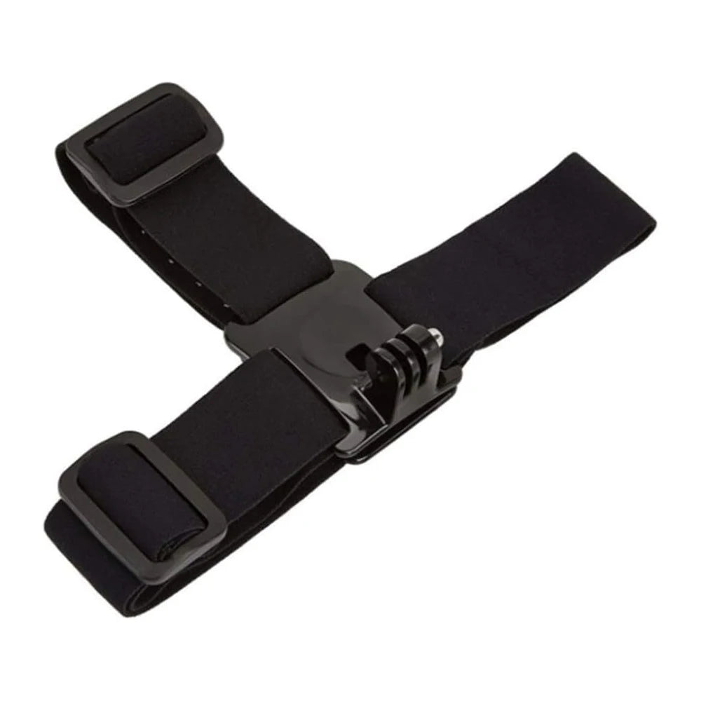 Adjustable Anti-Slip Head Strap Mount - Hands-Free Headband Holder for GoPro, SJCAM, AKASO, Insta360 and DJI Action Cameras