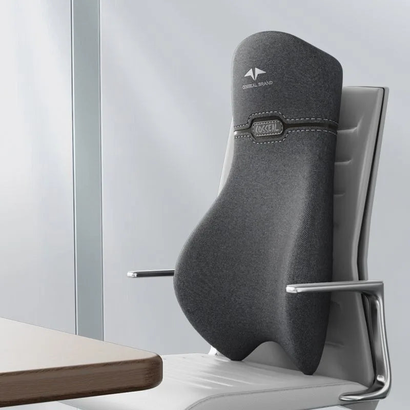 High Waist Protective Office Cushion — Reclining Chair Backrest Pillow for Long Seated Comfort & Nap Support