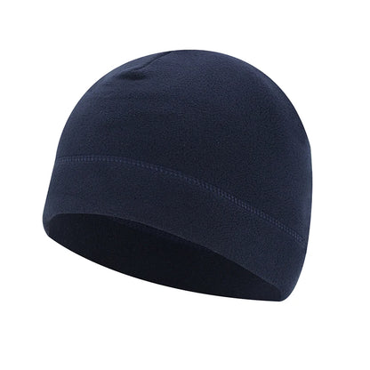 Winter Thermal Fleece Hat - Windproof Outdoor Beanie for Men & Women Cycling Skiing