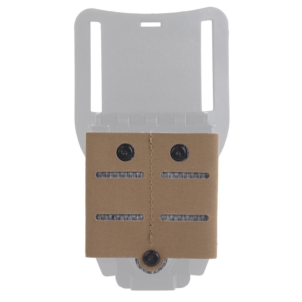 Tactical MOLLE M System Mounting Adapter - Quick Release Accessory Adapter for Hunting & Shooting Magazine Pouches