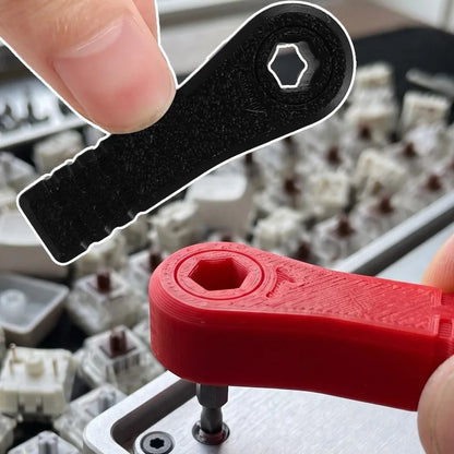 Mini Ratchet Screwdriver - Portable Hex Drive Handle for Tight Spaces, Watch & Glasses Repair