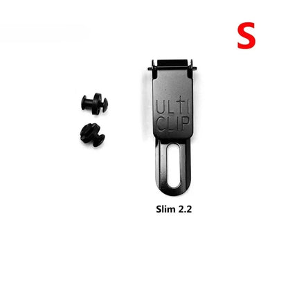 Stainless Steel Ulticlip Waist Clip – Knife Sheath Belt Clip for Kydex DIY EDC Holster Accessories & Replacement Parts