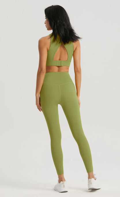 INLUMINE Anti-Light Sports Bra – Backless Yoga & Gym Fitness Top for Women