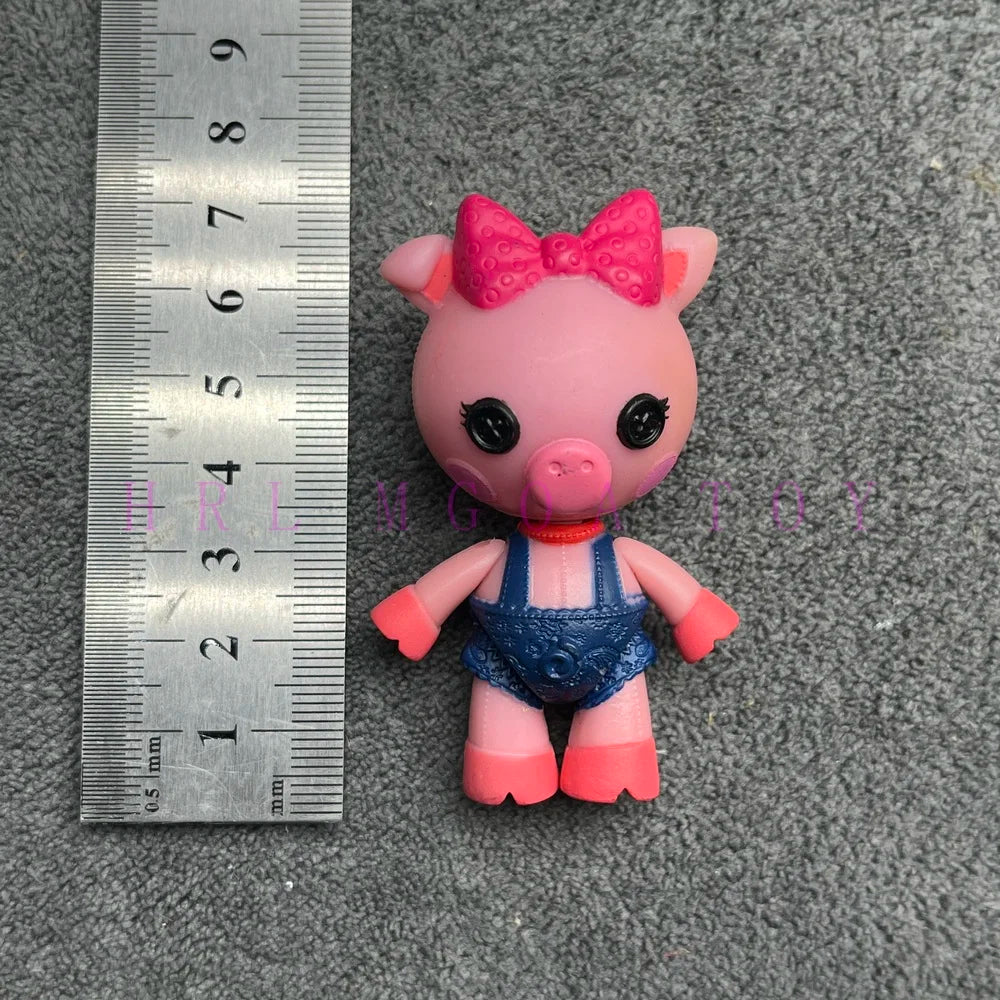Lalaloopsy Little Sister & Pet Dolls - 8–10cm PVC Holiday Gift Collectible Toys