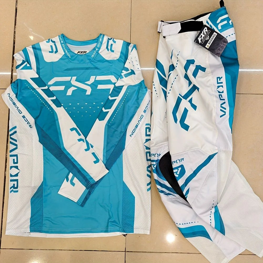FXR 2025 Off Road Motocross Gear Set – 2025 FXR Off‑Road Motocross Jersey & Pants Moto Kit Combo for Dirt Bike Racing