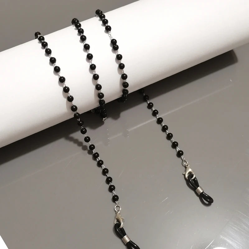 Pearl Beaded Eyeglasses Chain for Women – Trendy Sunglasses Holder Necklace, Mask Lanyard & Fashion Accessory Gift