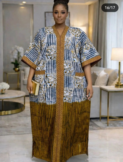 2026 Plus Size African Dress for Women - Traditional Dashiki Ankara Gown, Abaya, Muslim Kaftan & Maxi Robe