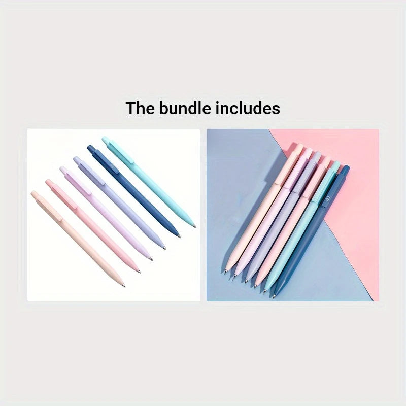Pastel Mechanical Pencil Set – Cute Retractable Colored Pencils for School, Office, Drawing & Aesthetic Stationery (6/12 Pcs)