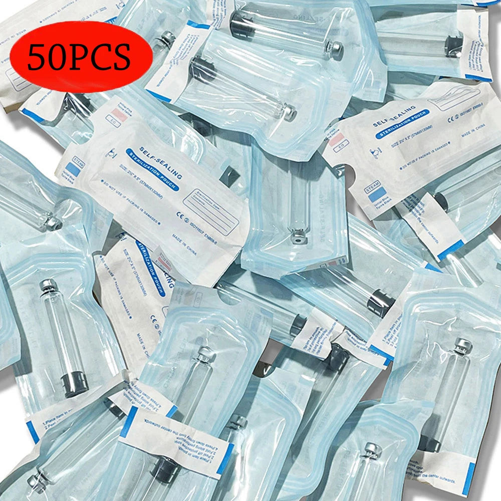10/20/30/50/100PCS Magic Pen Tip Cartridges — 3ml Empty Cassette Bottles with Individual Packaging for Lilly Insulin Pen (4mm/6mm/8mm)