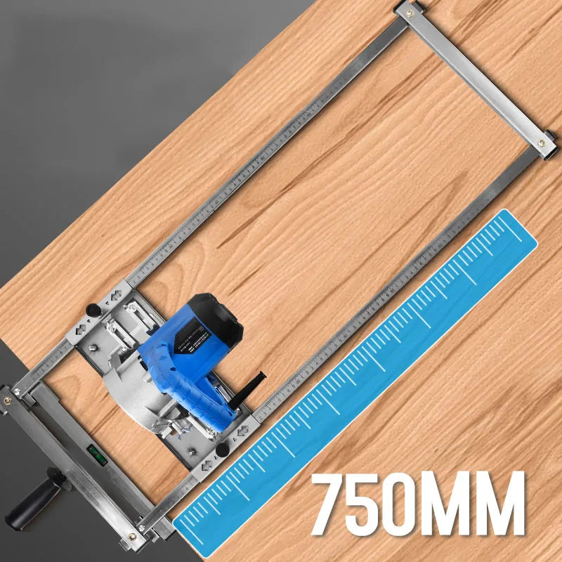 Electric Circular Saw Edge Guide - 4/5/7 Inch Cutting Board Bracket for Router Milling & Groove Tool