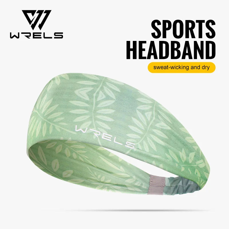 WRELS Moisture-Wicking Sports Headband – Breathable Non-Slip Sweatband for Running, Gym & Fitness (Men & Women)
