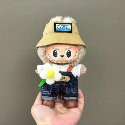 15-17CM Labubu Mini Doll Clothes – V1-V3 Cosplay Sports & Leisure Outfit Accessories, Gift Set