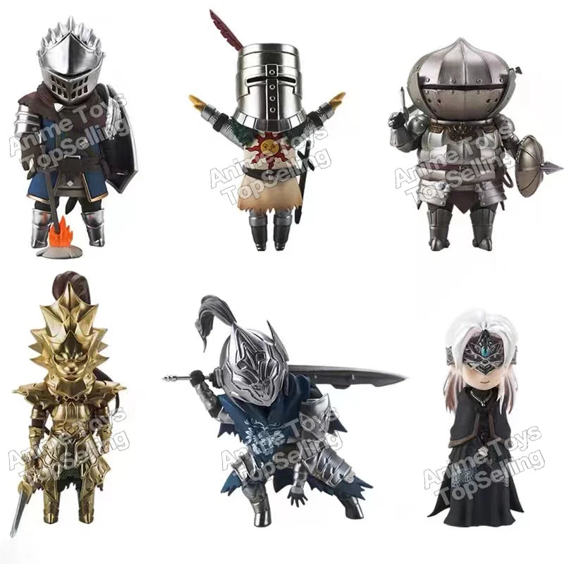 Dark Souls PVC Action Figures – Solaire, Siegmeyer, Oscar, Ornstein & Artorias Collectible Toys