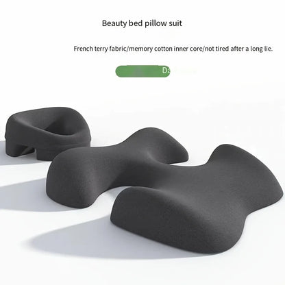 Face & Body Massage Pillow - Ergonomic Non-Slip Spa Support Cushion for Home & Salon