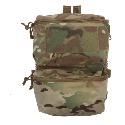 V5 FCPC Tactical Vest Backplate – Military Airsoft Hunting Plate Carrier with Sub-Package, Double Mag & Sundries Pouch