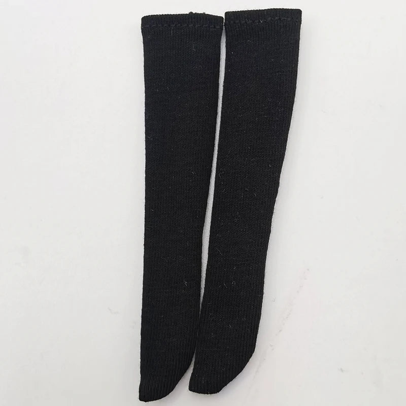 Blythe Doll Socks — Long Stockings in Black, White, Pink & Candy Colors for OB24, OB22, Azone Dolls
