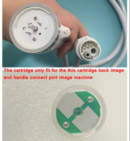 Disposable Fractional RF Cartridge – Gold Plated 10/25/64 Pins Nano Accessory for Anti-Stretch Marks Massage Treatment