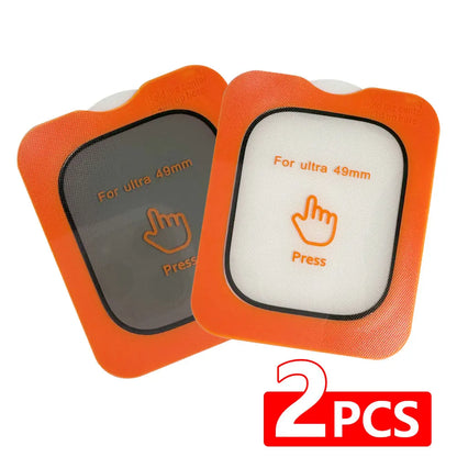 2pcs Privacy Tempered Glass Screen Protector for Apple Watch Ultra 49mm – HD Anti-Spy Film for Ultra 1/2