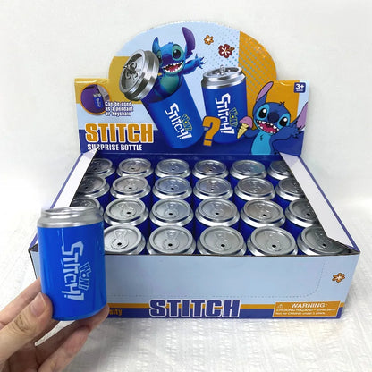 Cartoon Stitch & Capybara Keychain – Trendy Blind Box Figure, Backpack Pendant Collectible Toy & Can Opener Gift (1pc/24pcs)