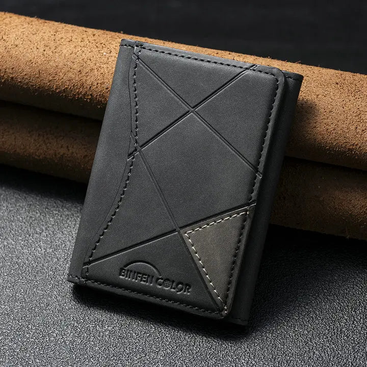 MagSafe Magnetic Leather Card Holder - Slim Phone Wallet Case with Flip Card Slot & Stand