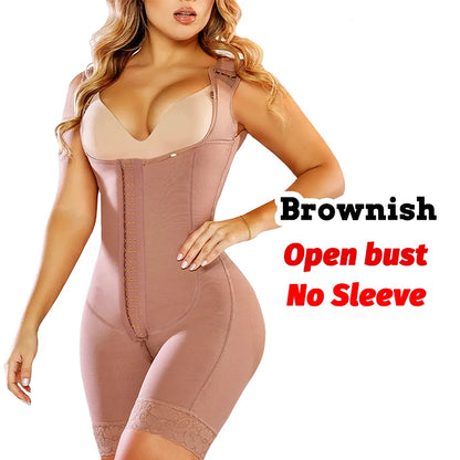 Colombian Girdle Shapewear – Tummy Slimming Bodysuit Corset, Full Body Reducer & Postpartum Shaper