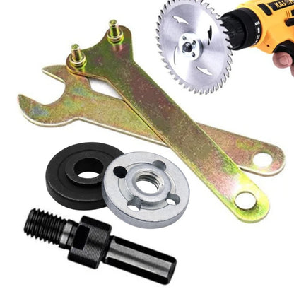 10mm Electric Drill Angle Grinder Adapter – Connecting Rod for Cutting, Polishing, and Metal Work