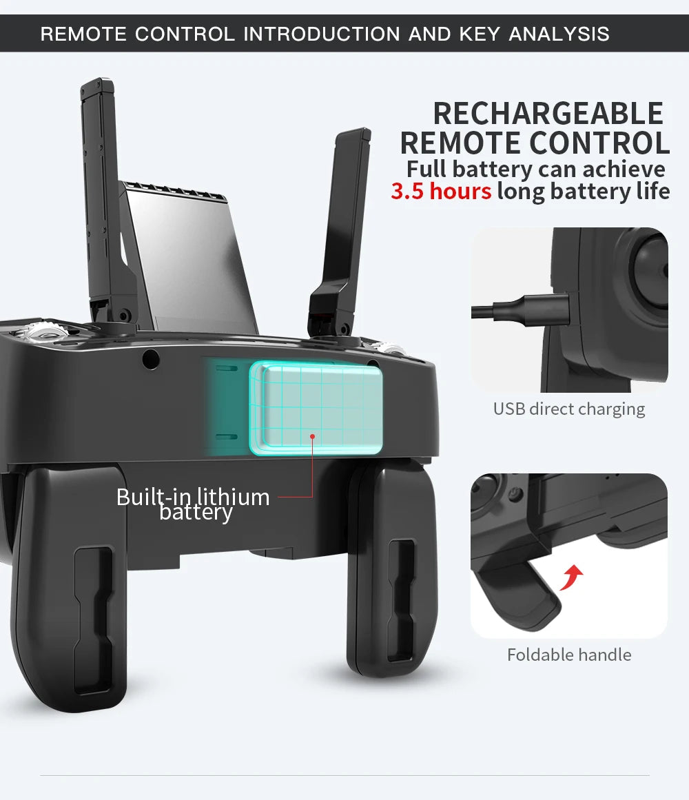 LYZRC L900 PRO GPS Drone – 4K HD Dual Camera, 5G WiFi, Brushless Motor, FPV Quadcopter, Foldable Aerial Photography Drone