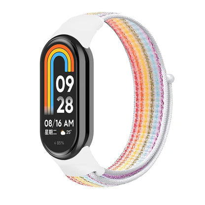 Nylon Sport Loop Strap for Xiaomi Mi Band 9 8 NFC – Replacement Wristband for Mi Band 7 6 5 4 3