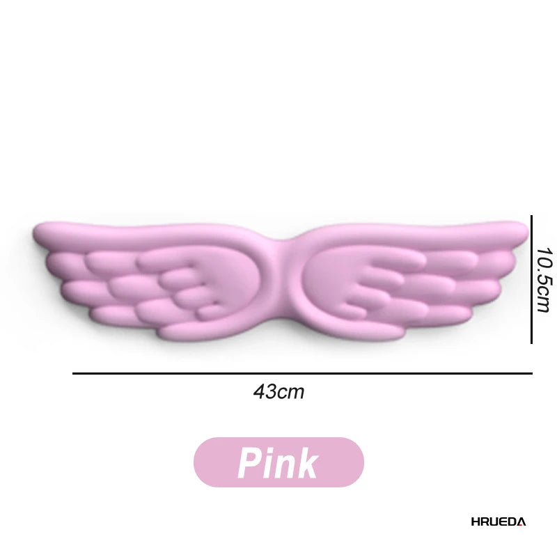 Keyboard & Mouse Wrist Rest Set – Angel Wing Memory Foam Ergonomic Non-Slip Support for Laptop & PC