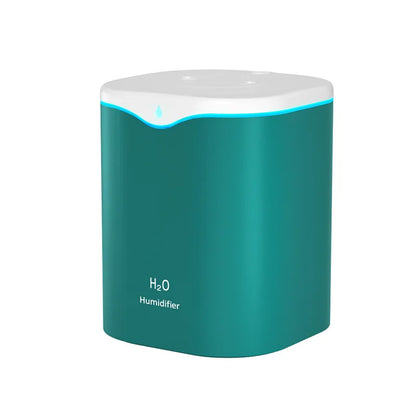 2000ML USB Air Humidifier with Double Spray Ports – Essential Oil Aromatherapy Cool Mist Maker for Home & Office