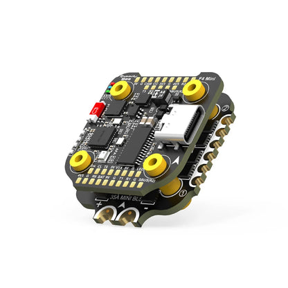SpeedyBee F405 Mini Stack FC + BLS 35A V2 4-in-1 ESC — 20x20, Dual BECs, 3–6S for FPV Racing