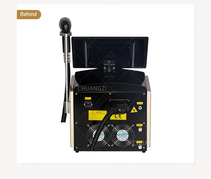 Professional Diode Ice Titanium Laser Hair Removal Machine - 3 Wavelength 755/808/1064nm, Face & Body Epilator for Salon Use