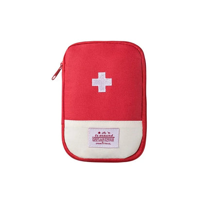 Portable Medicine Bag – Cute First Aid Kit Organizer, Medical Emergency Kits for Outdoor Travel & Household Pill Storage
