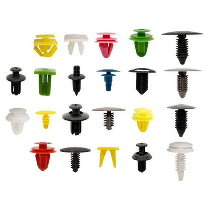 Universal Car Fastener Kit - 30 Types Auto Bumper Clips & Retainer Rivets for Vehicles