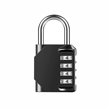 ORIA Padlock Password Lock: 4-Digit Waterproof Outdoor Security for Door, Suitcase, Bag, Cabinet, Locker, Window